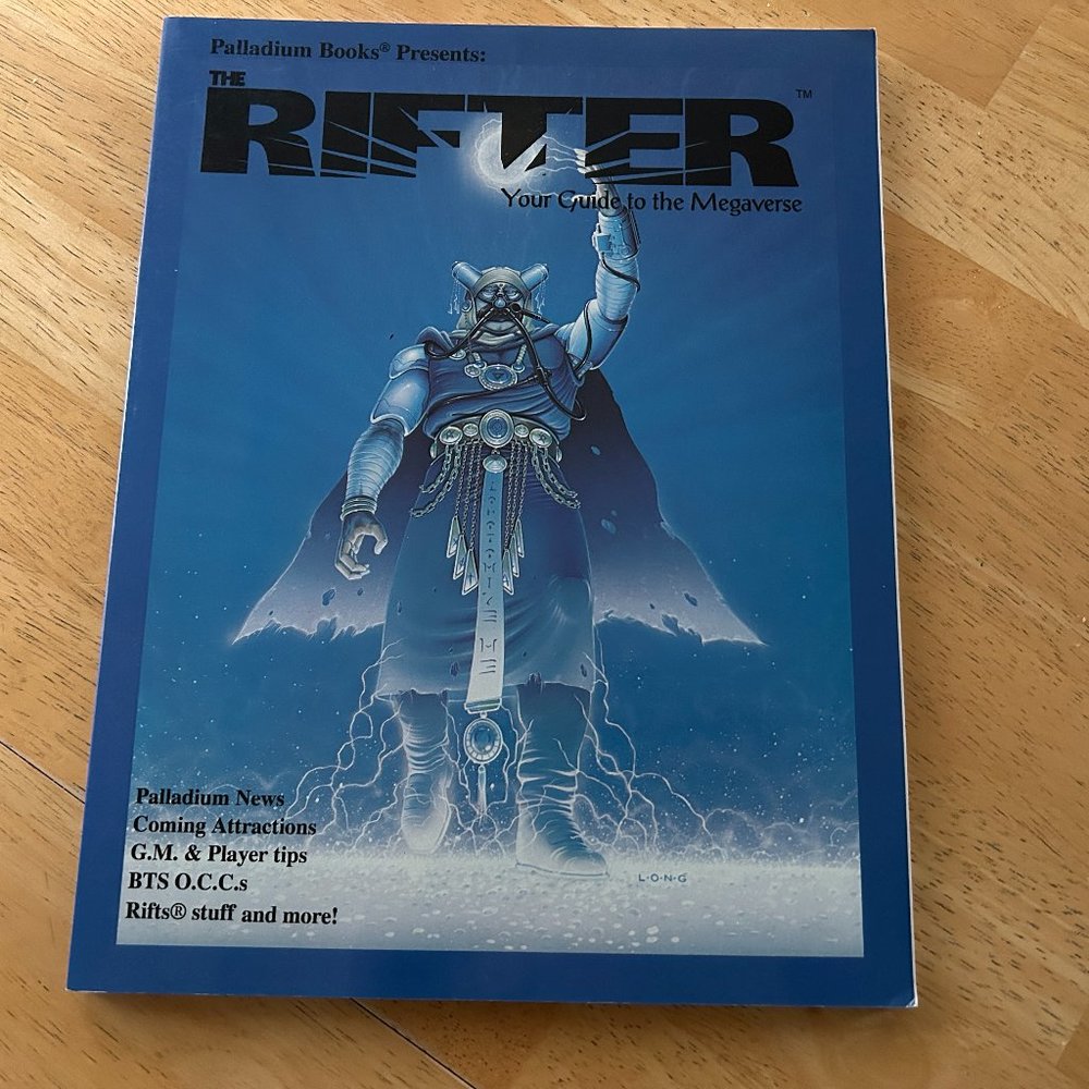 Palladium THE RIFTER No. 1 - Your Guide to the Megaverse